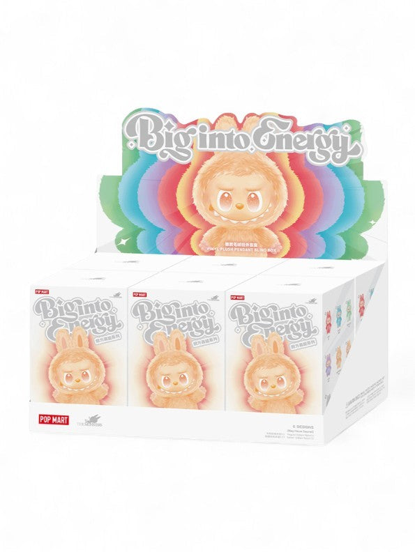 Pop Mart Labubu Plush – Limited‑Edition Fuzzy Bunny‑Eared Monster - All Members - Big Into Energy Collection