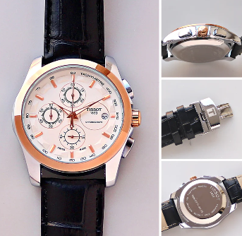 Tissot 1853 Chronograph Genuine Leather Made in Switzerland Watch