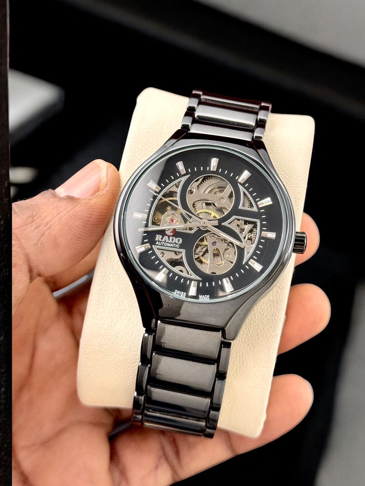 Rado True Round Automatic Open Heart Watch