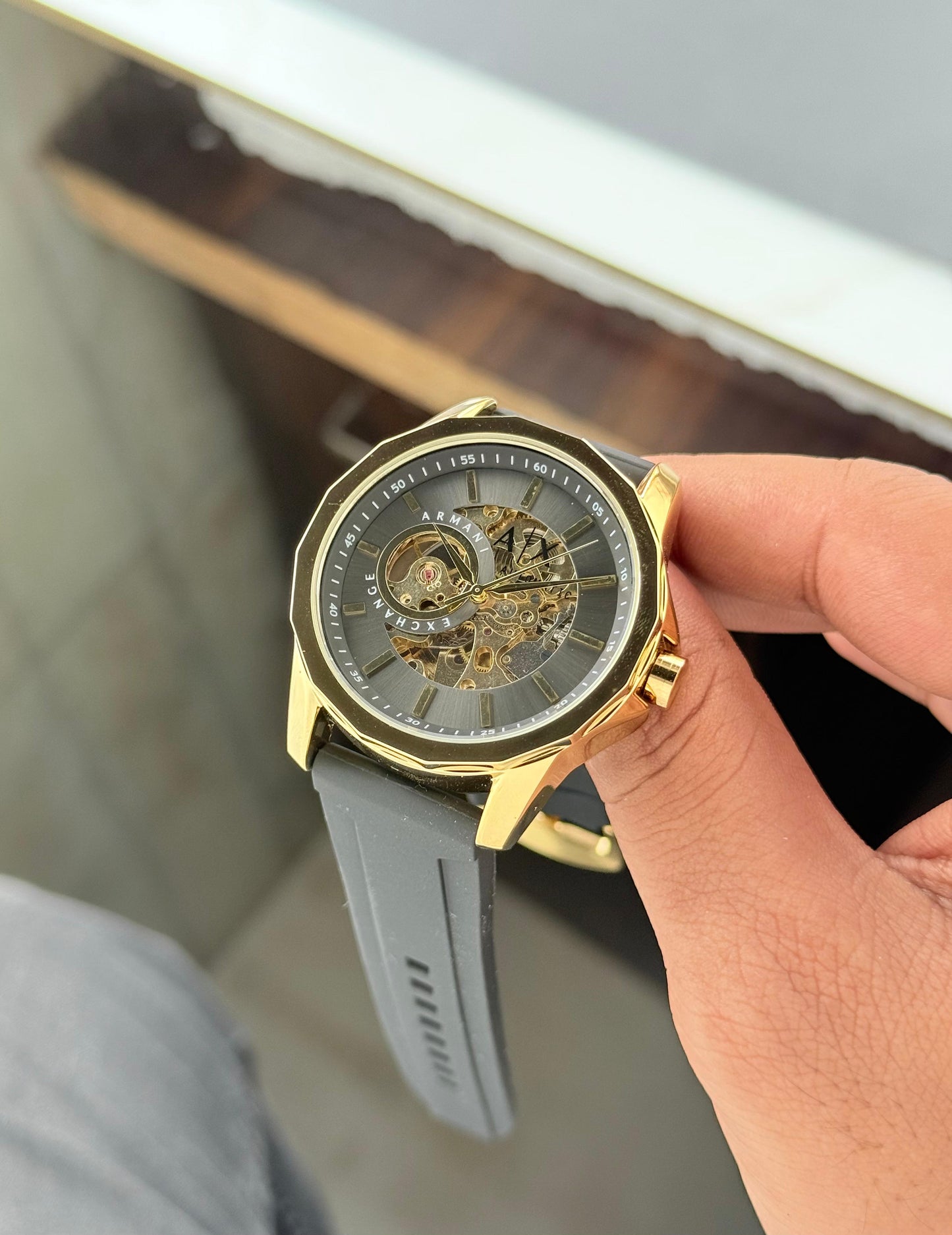 Armani Exchange Modern Automatic GB Watch For Men