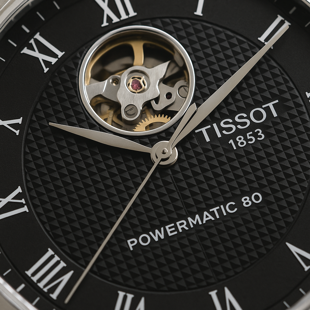 Tissot Powermatic 80 Open Heart Men