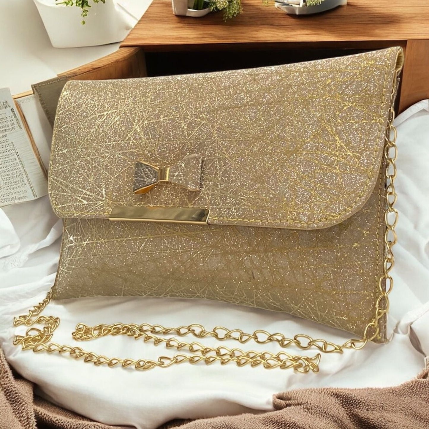 Bridal Fancy sling cum wallet