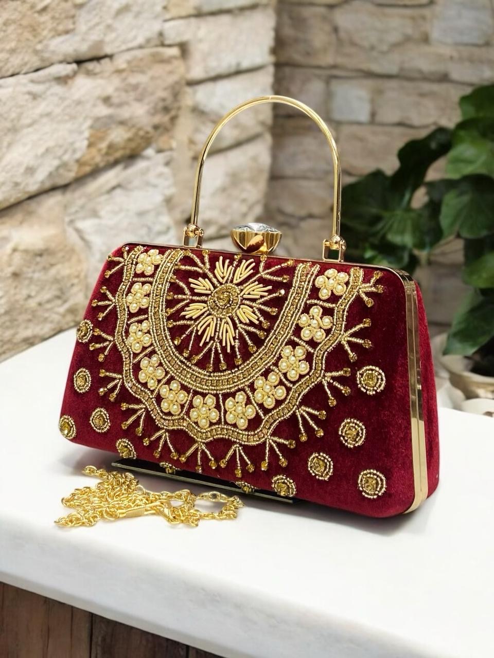 Bridal Handwork Clutch