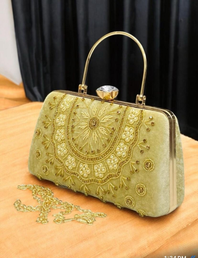 Bridal Handwork Clutch