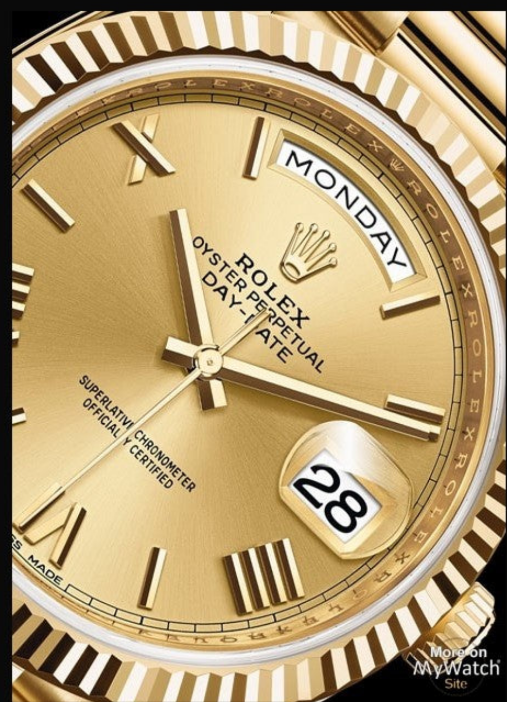 ROLX OYESTER PERPETUAL DAY DATE