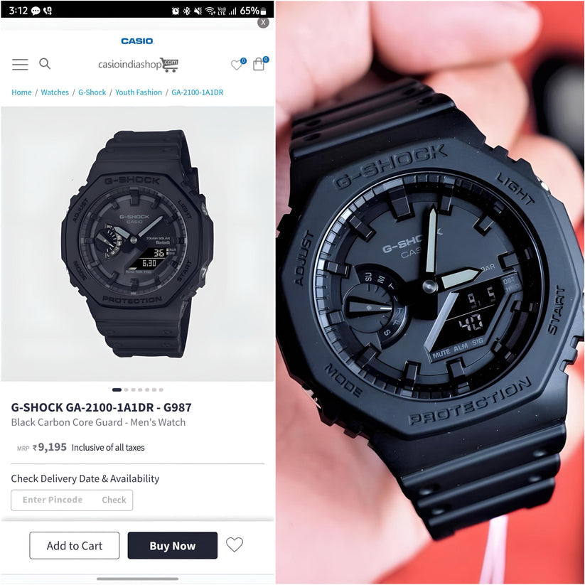 G-SHOCK GA-2100-1A1DR-G987