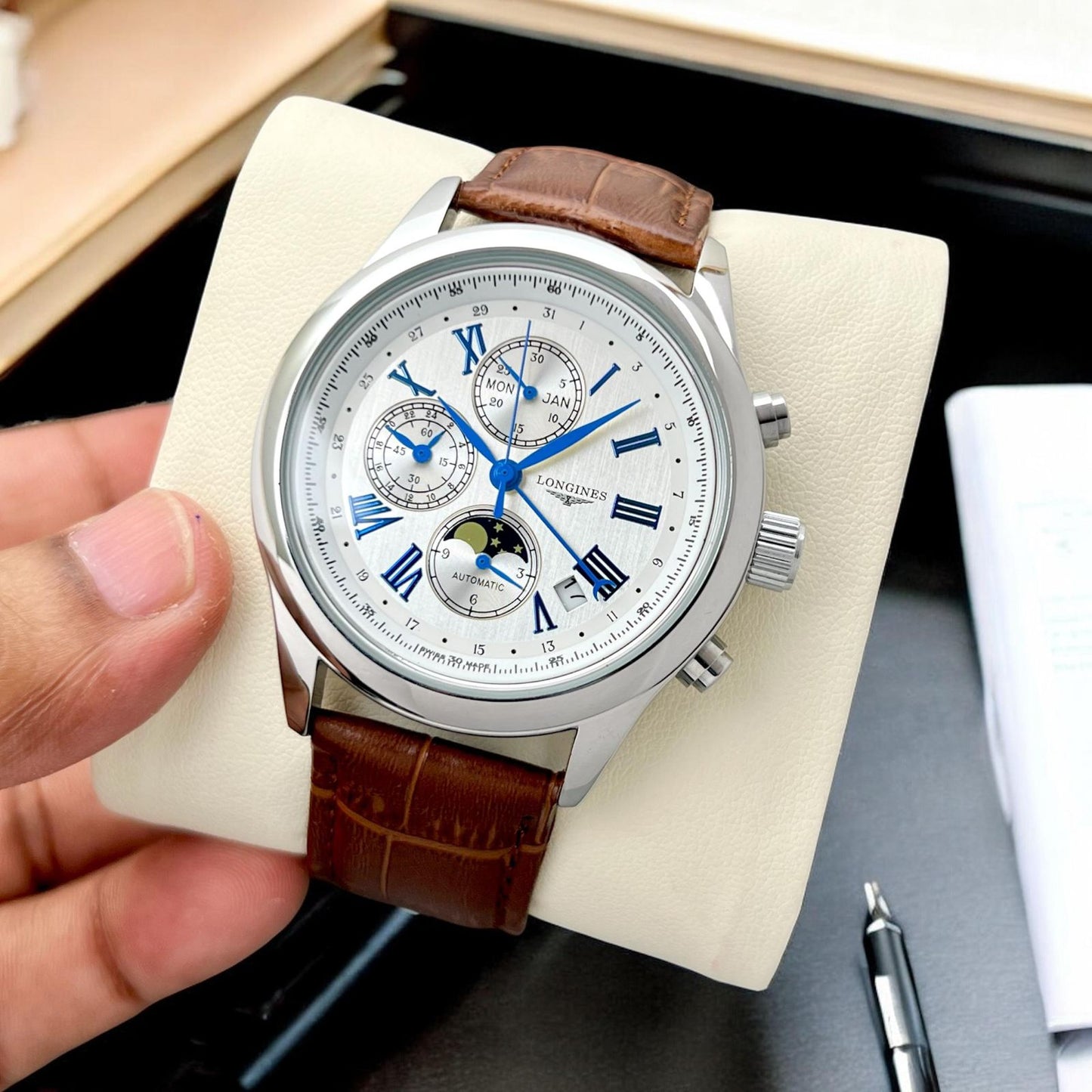 Longines Master Collection Moonphase Chronograph