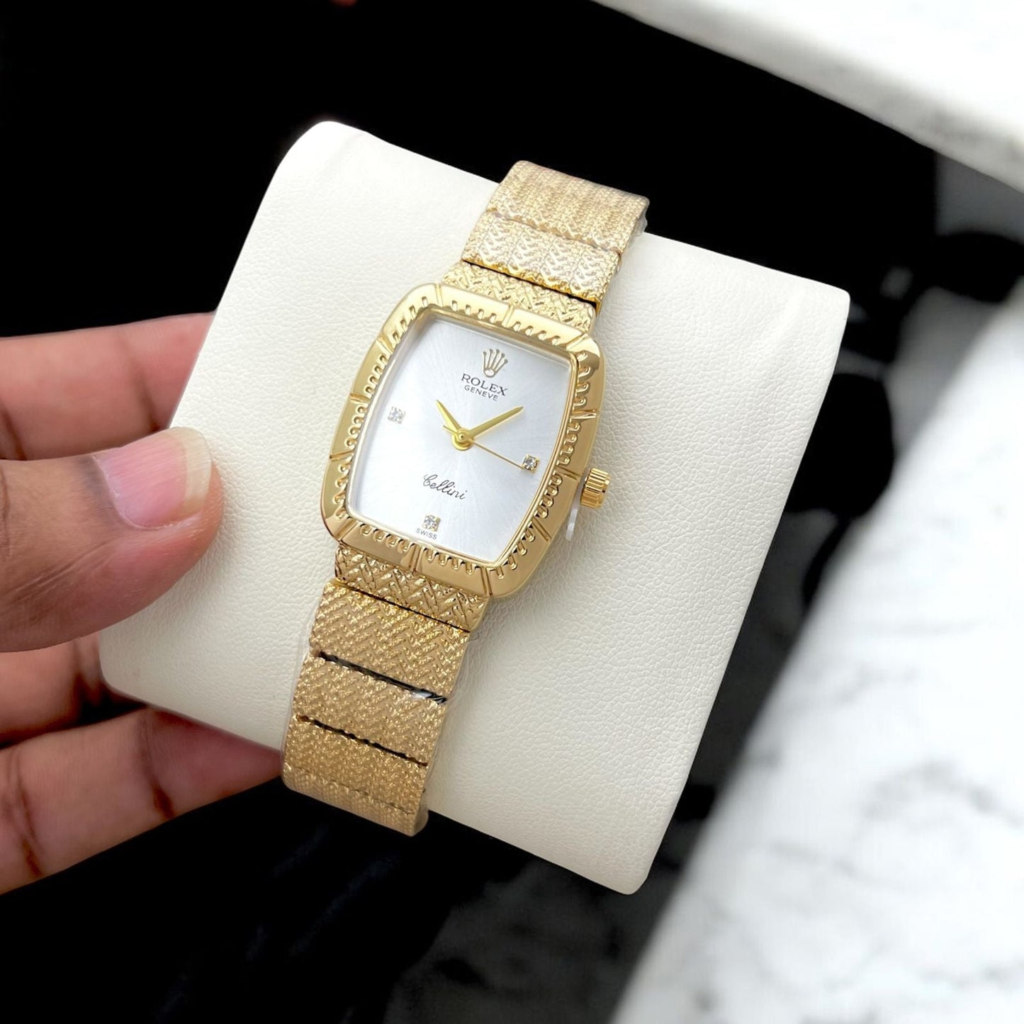 Rolx Cellini Gold-Tone Women's Watch – Timeless Royalty