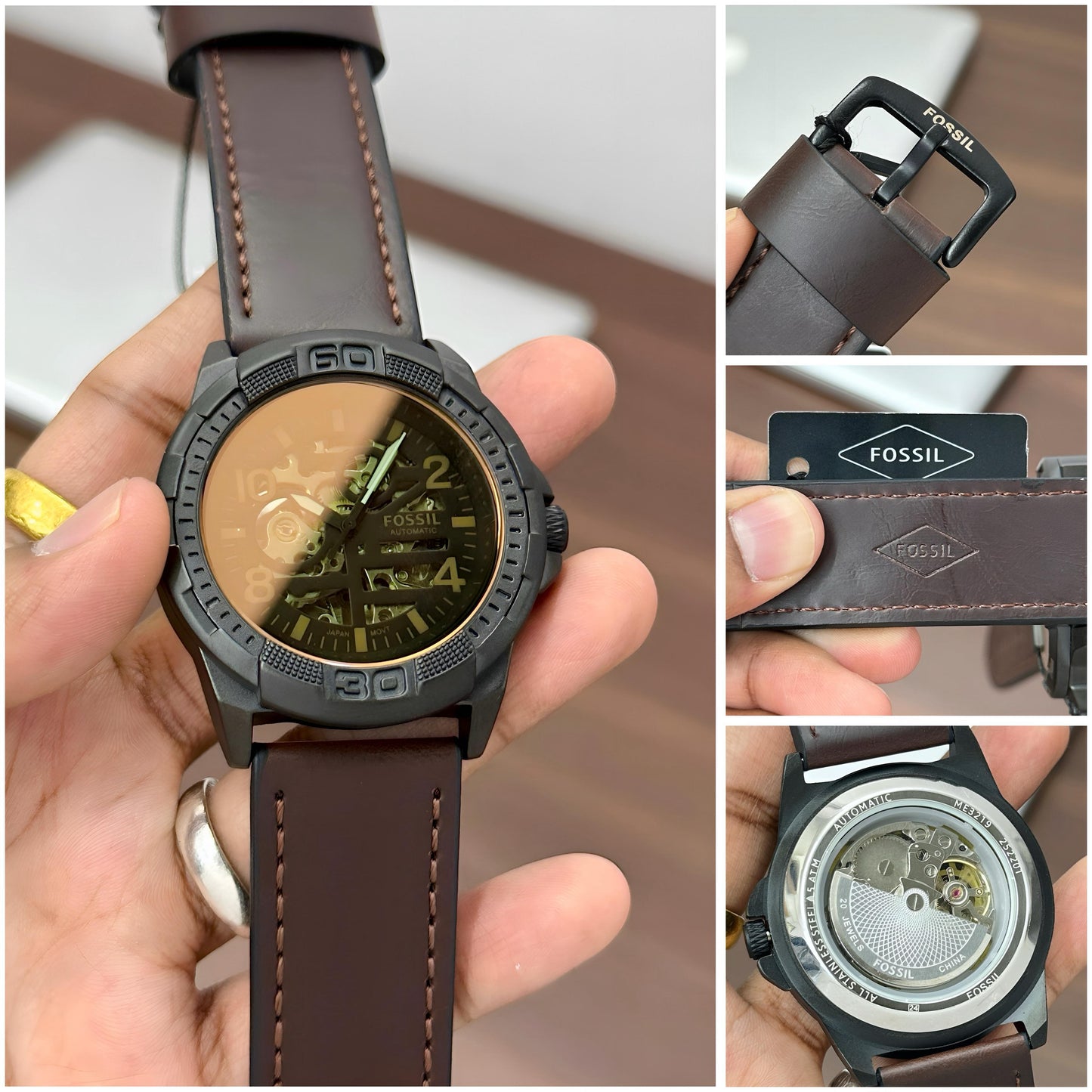 Fossil Bronson Men Automatic Watch ME3219