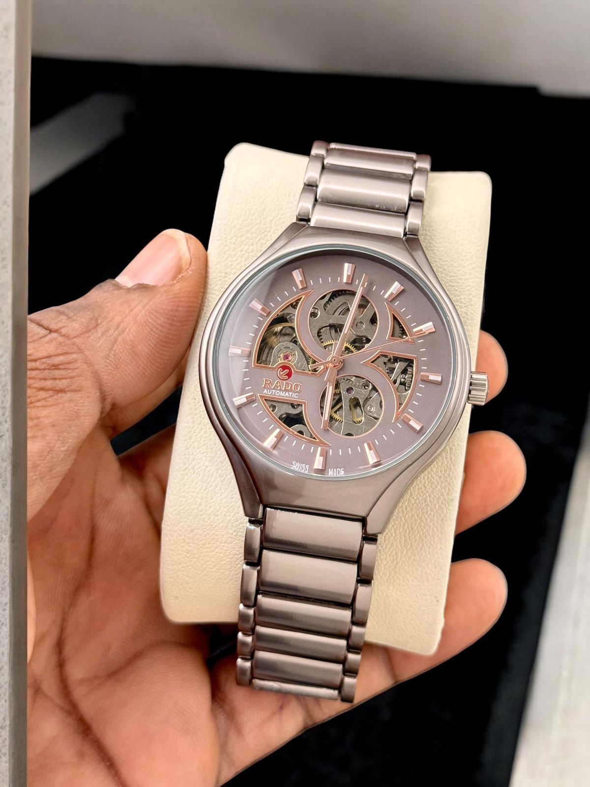 Rado True Round Automatic Open Heart Watch