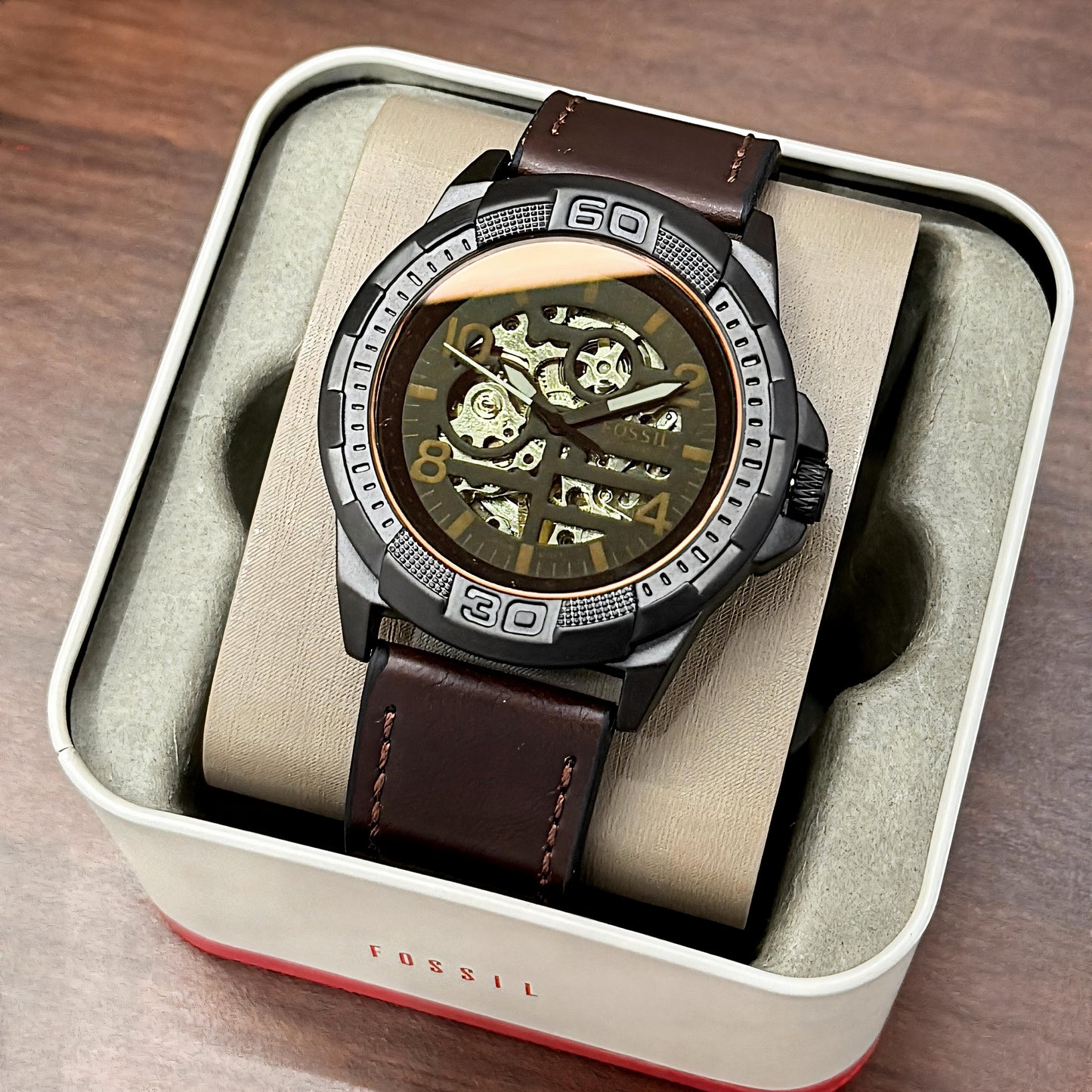 Fossil Bronson Men Automatic Watch ME3219