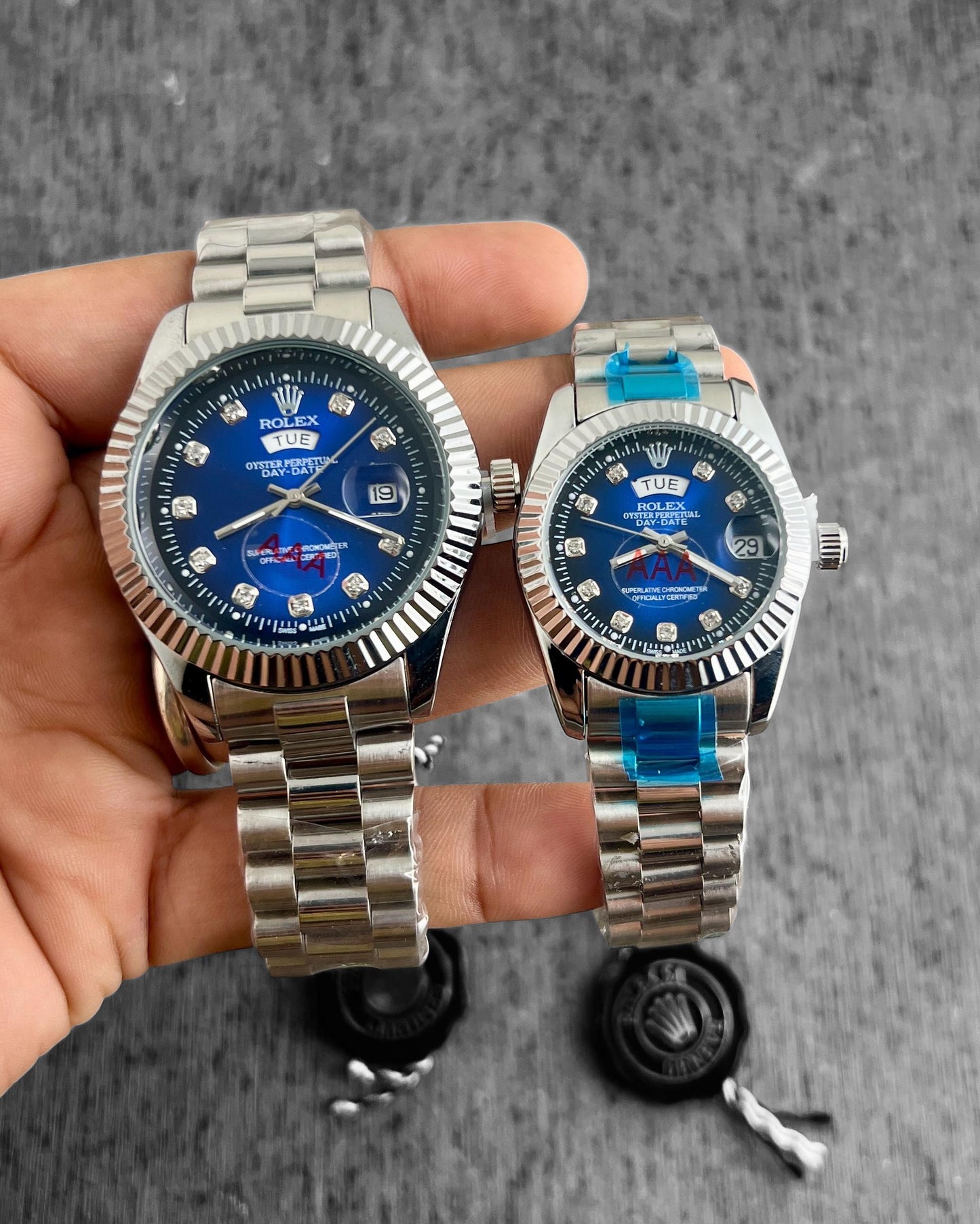 Rolx Day-Date Couple Watches