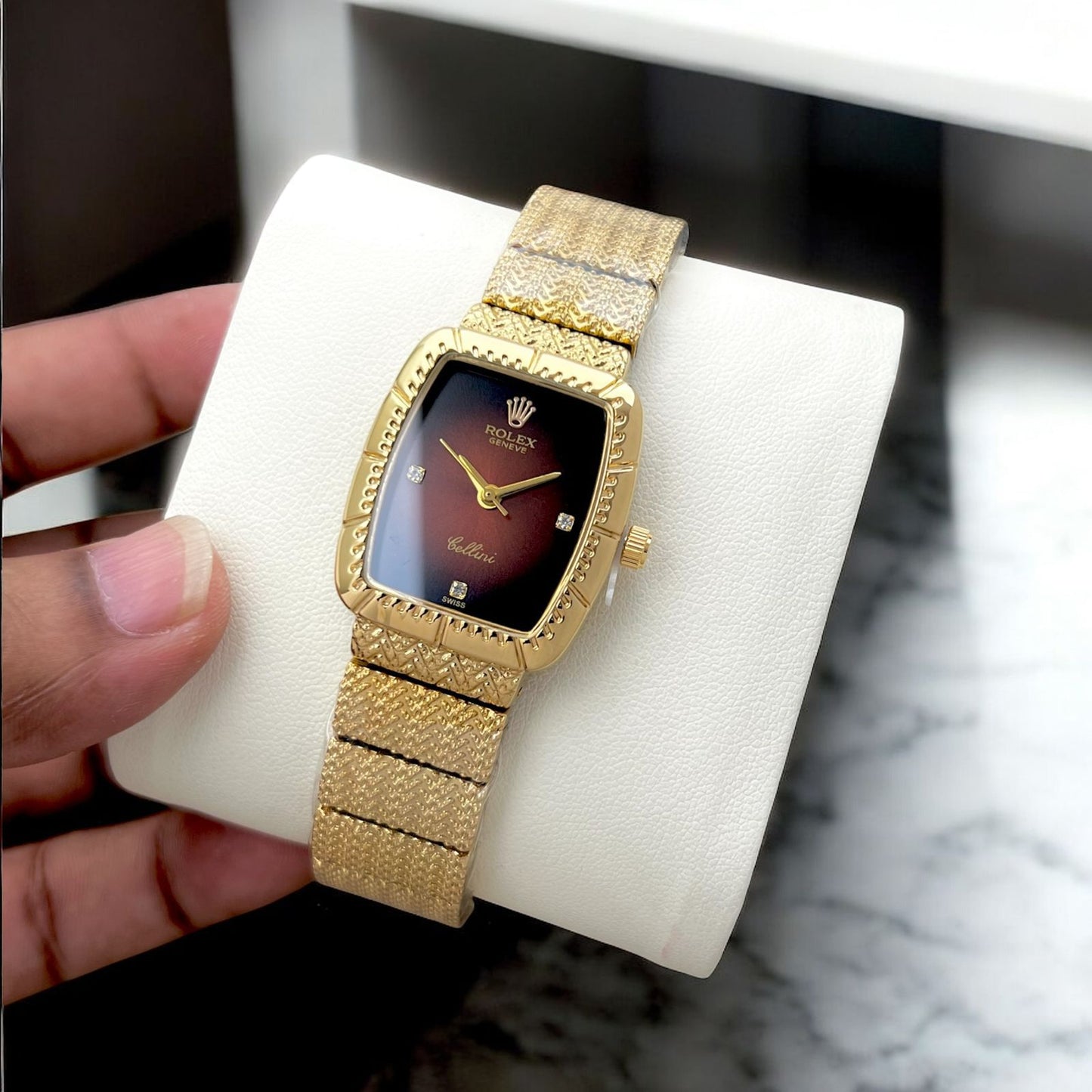 Rolx Cellini Gold-Tone Women's Watch – Timeless Royalty