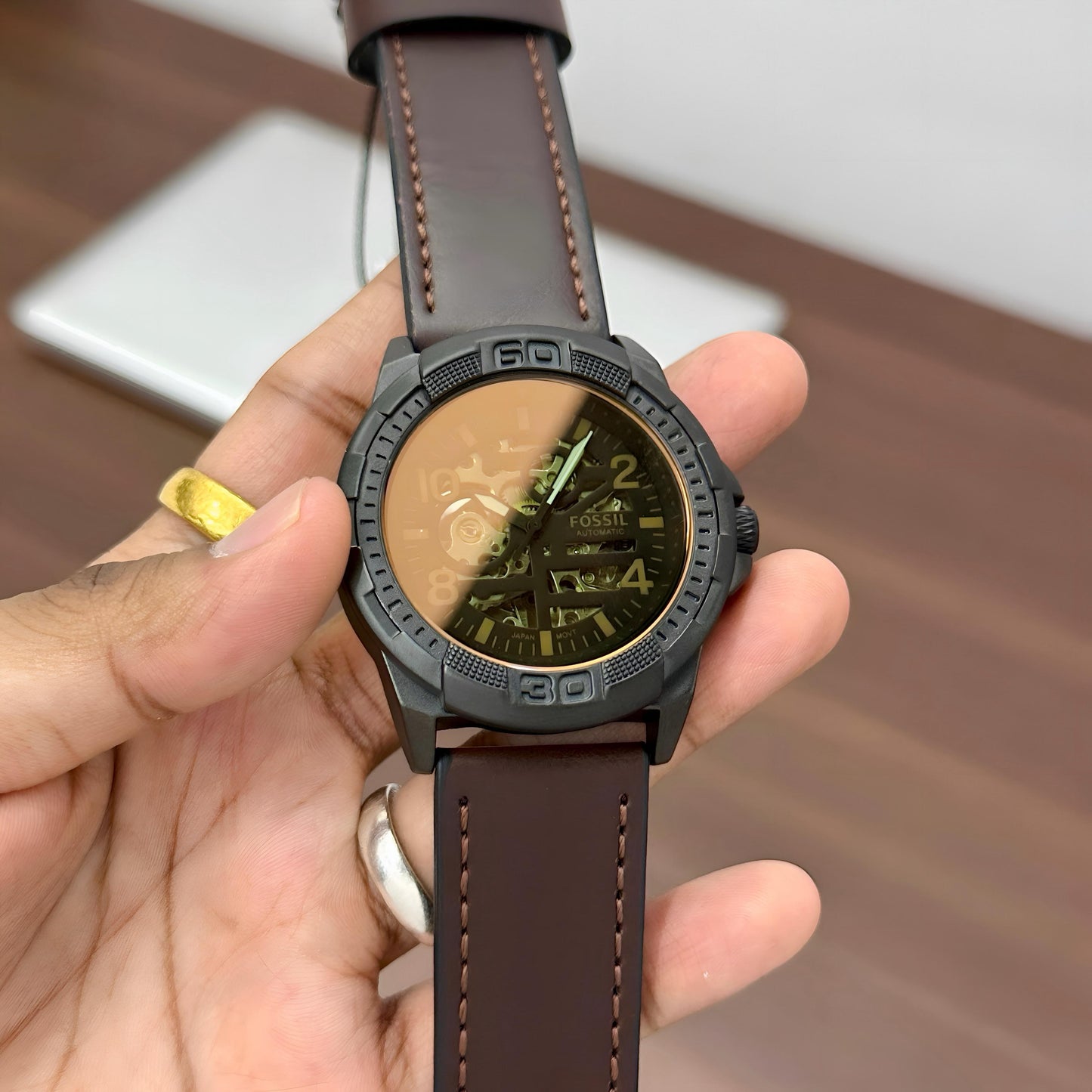 Fossil Bronson Men Automatic Watch ME3219