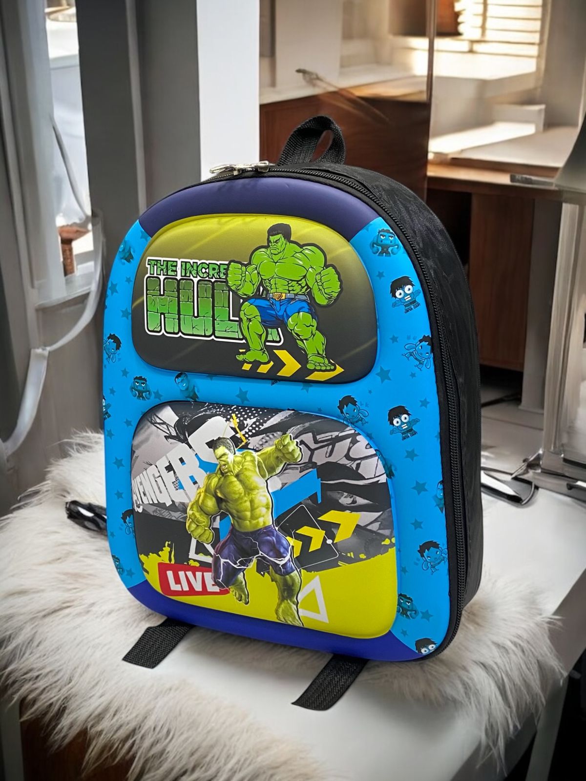 KIDS KINDERGARTEN 3D EMBOSS BACKPACKS