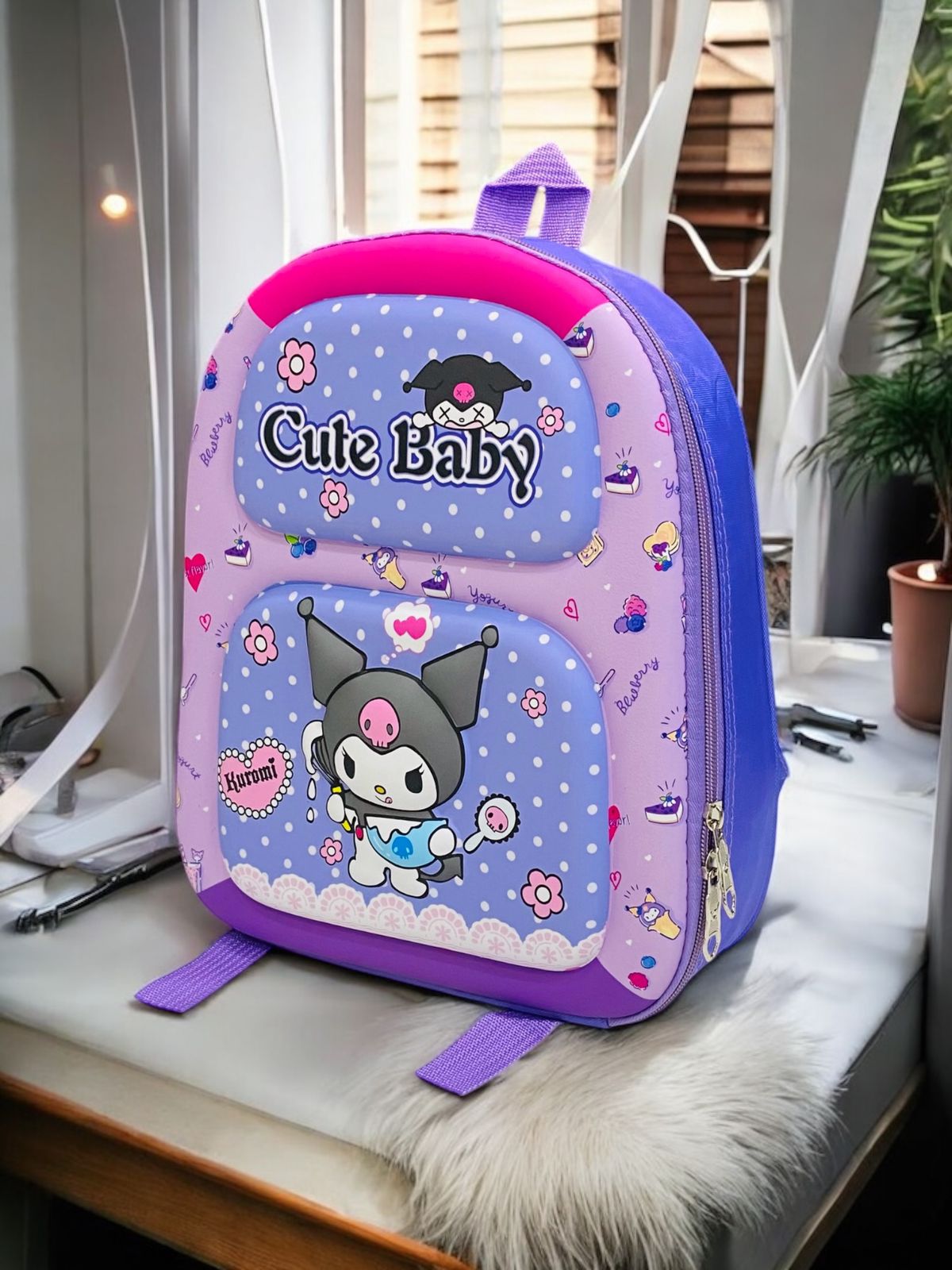 KIDS KINDERGARTEN 3D EMBOSS BACKPACKS