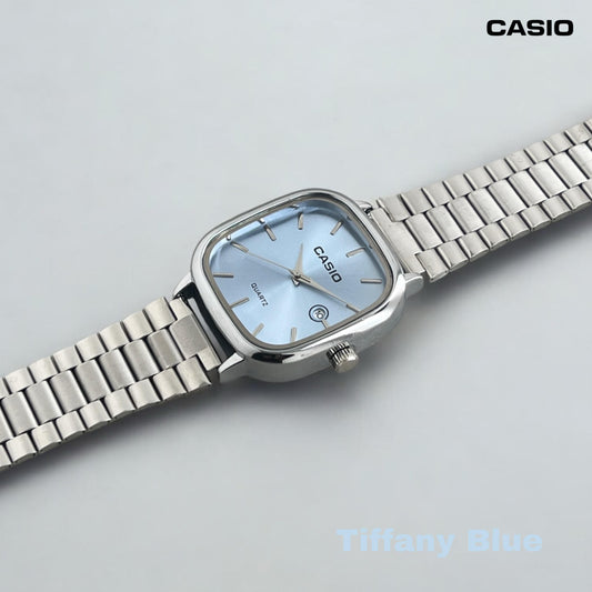 Casio Tiffany Blue Dial Watch – Vintage Charm Meets Modern Minimalism