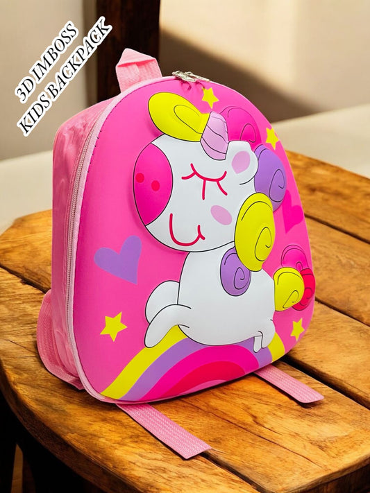 KIDS KINDERGARTEN 3D EMBOSS BACKPACKS